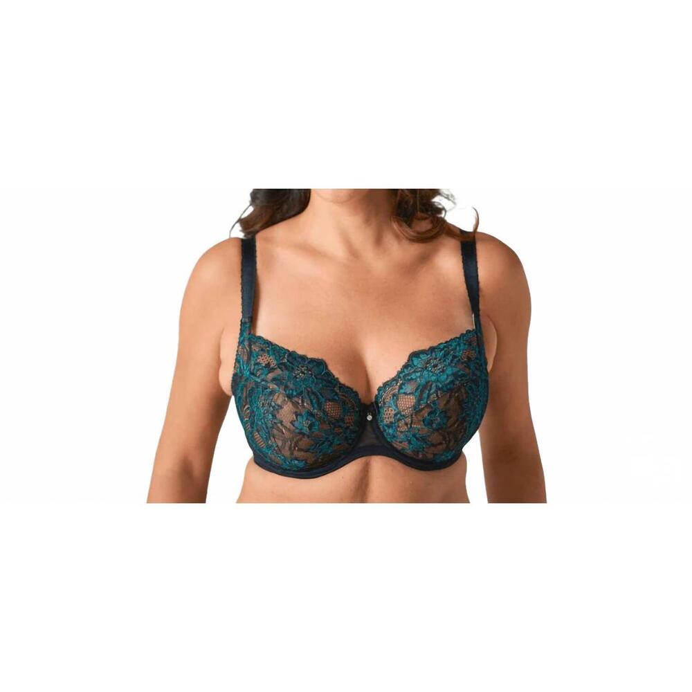 NEW EWA MICHALAK bml soft band balconette bra in hella